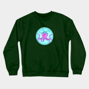 Octopus Woman Crewneck Sweatshirt